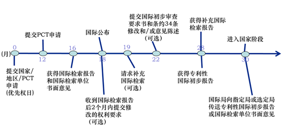 pct专利申请要多久